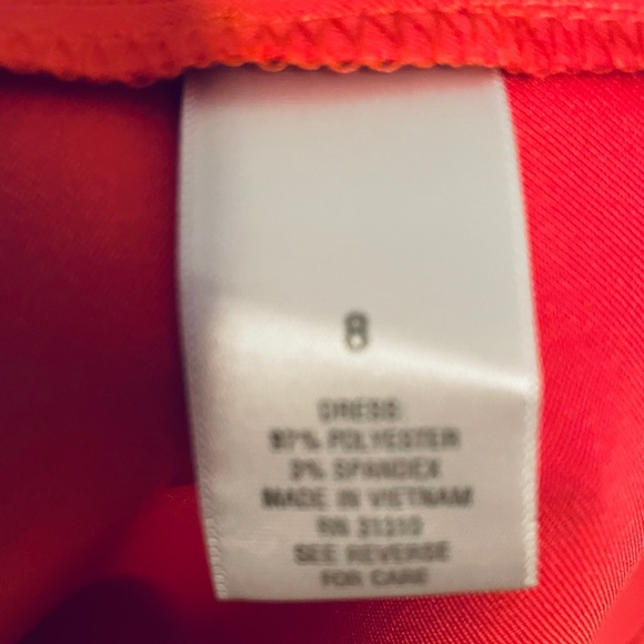 NWT Dressbarn Satin Sleeveless Dress - Picture 5 of 5